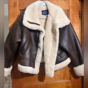 Brown Aviator jacket